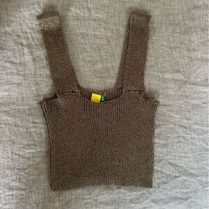 Farm copper knit tank